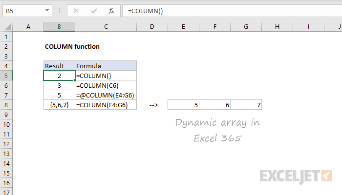 Excel Vba Get The Column Number Of A Named Range